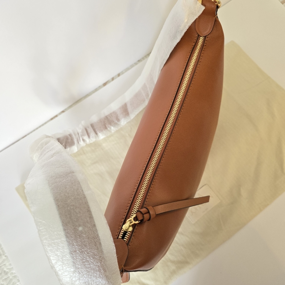 Ulla Johnson Twyla Leather Hobo Bag Sierra - Picture 12 of 14